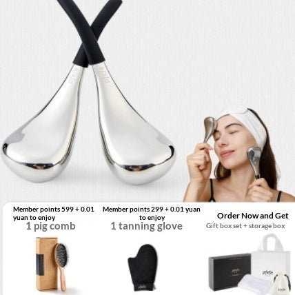 Ice Spoon Beauty Massage Facial Beauty Skincare Facial De-puffing Ice Pack Eye Ice Hammer Cold Compress Device