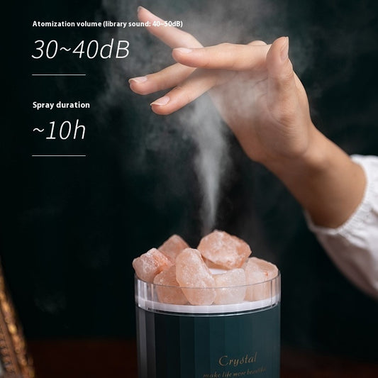 Salt Light Colorful Light Humidifier Usb Home Large Capacity