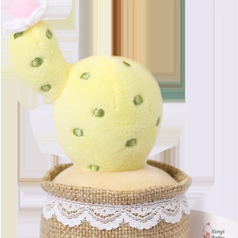 Dancing Cactus Plush Toy Succulent Potted Decoration